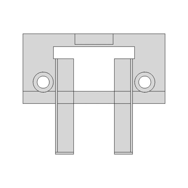 Electrical Panel Bracket for TP4056 with Protection and M2 Screw Mounts