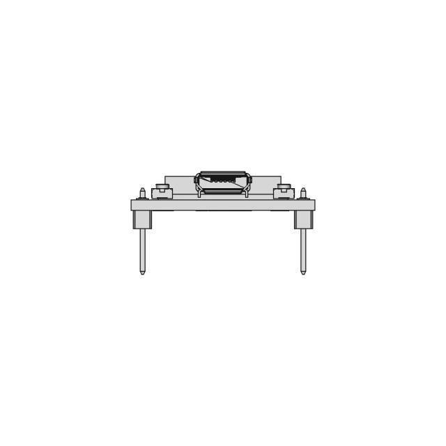 NODEMCU-32 v1.3 Board with ESP32 WROVER B Module CAD Model