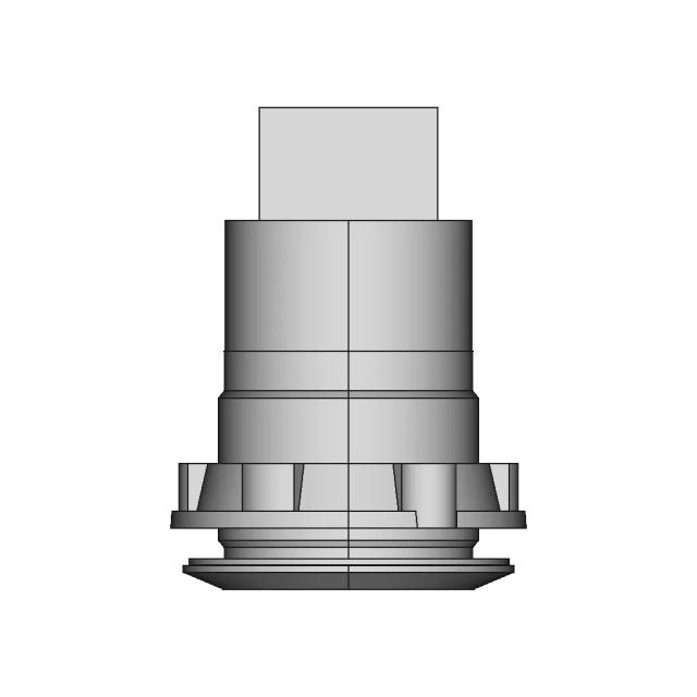 Tru Components RJ45-02-BK RJ45 Panel Mount Socket Black