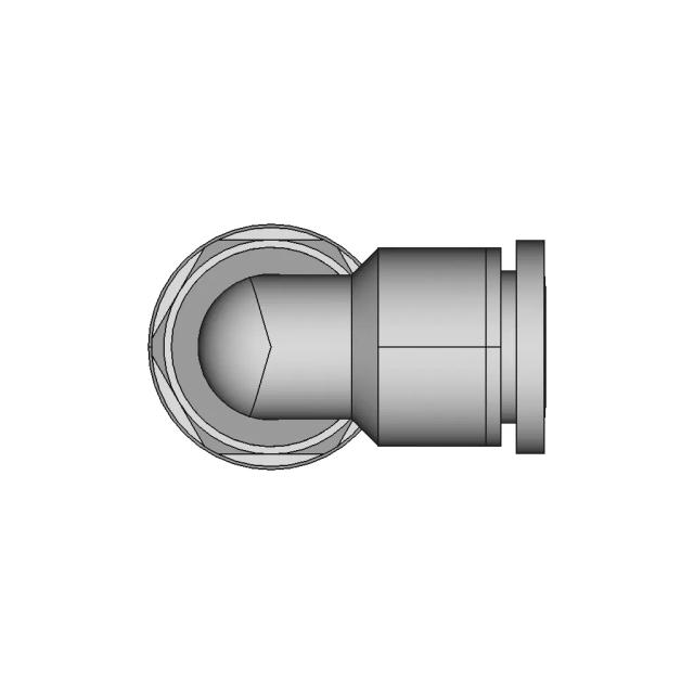 90 Degree Fast Connector 8mm x 1/4-18 NPT Air Fitting