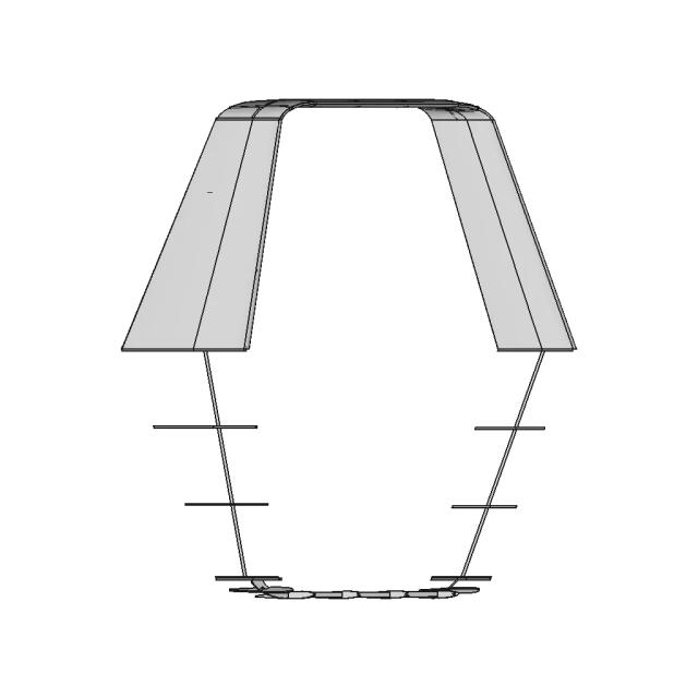 Box Wing Internal Structure with Precision Ribs and Spars