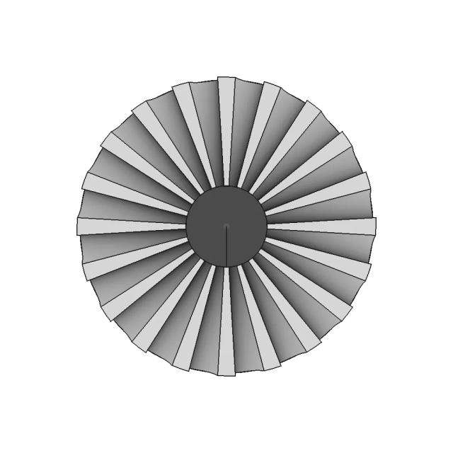Turbine Blade Engineering Model