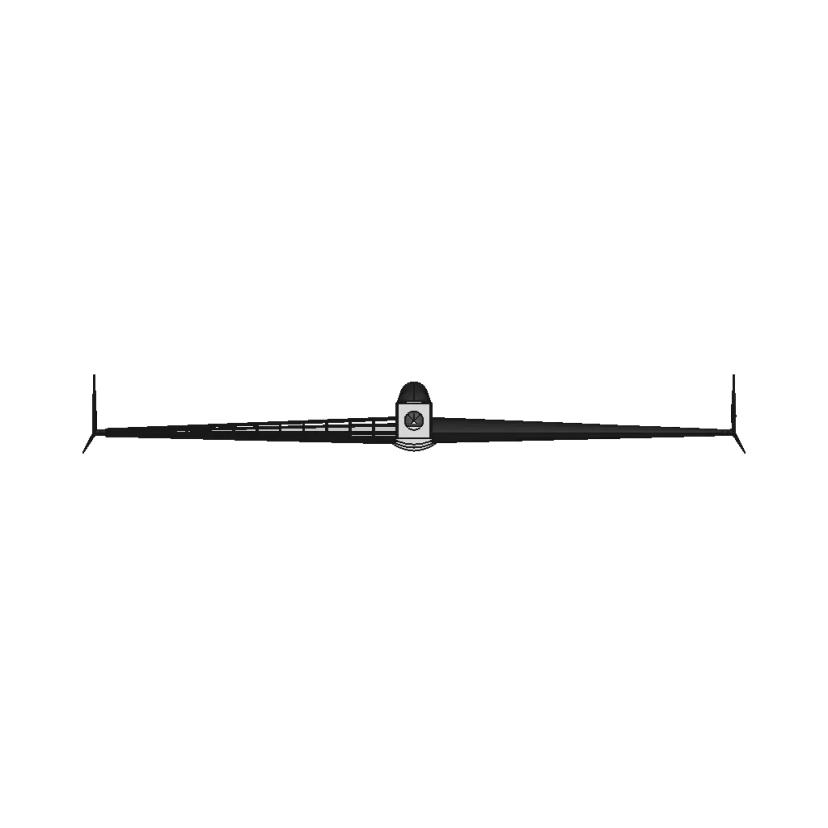 Concept Model of Aircraft Nose Stabilizer and Winglet Rudder for Piston Engines