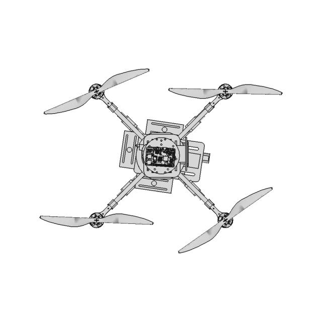 Delivery Logistic Quadcopter Design for Efficient Transport