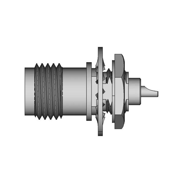 Rosenberger TNC Coaxial Bulkhead Connector Model for High-Frequency Applications