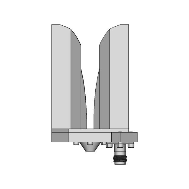 Cobham Dual Polarized Crossed Notched Antenna Model for IEEE RADAR Bands