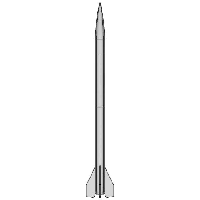 Hobby Model Rocket CAD Design for Aeronautical Projects