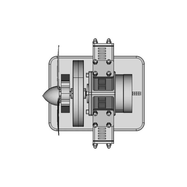 Radial Engine Assembly CAD Model for Engineering Applications