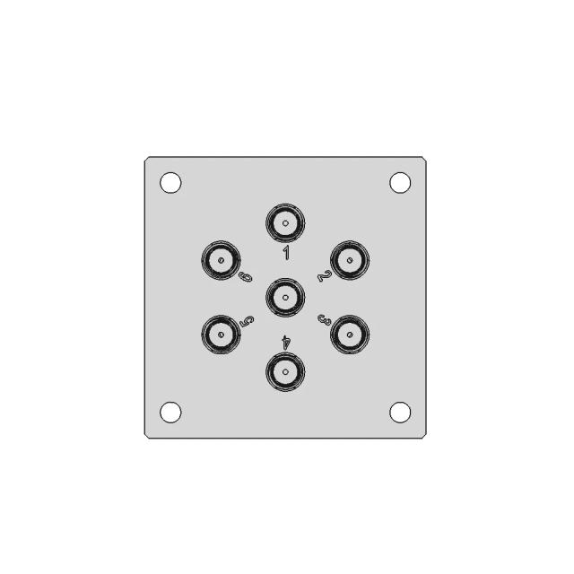 P6 Series RF Switch with Wide Frequency Range and Low Insertion Loss