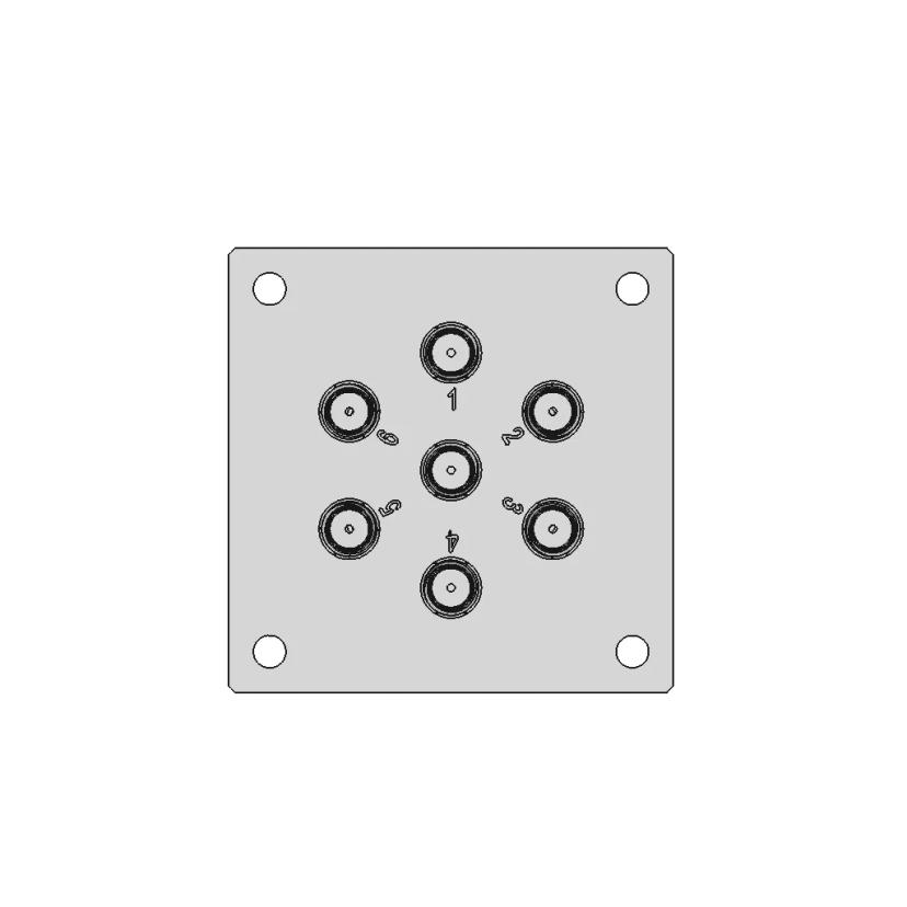 P6 Series RF Switch with Wide Frequency Range and Low Insertion Loss