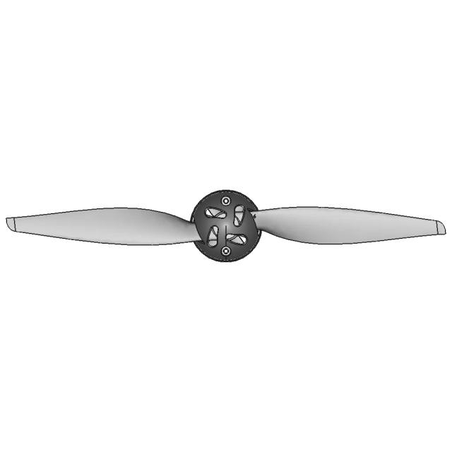 Spinner and Propeller 11x6 L for AN 28 Bryza Aircraft