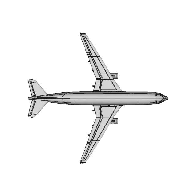Airbus A330 Aircraft 3D Model