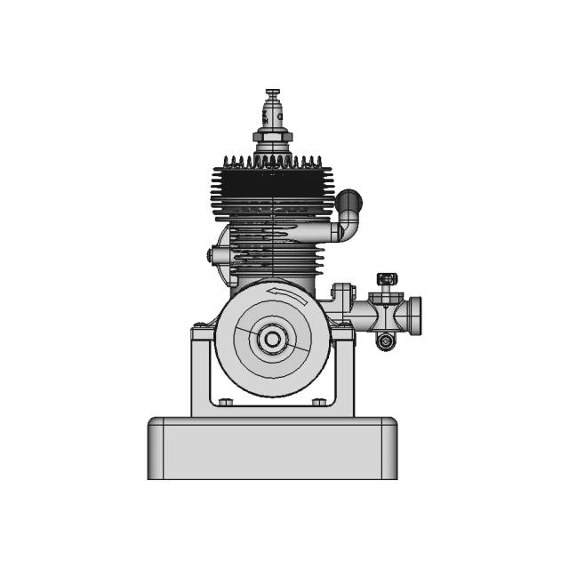 Wombat 2-Cycle Model Engine Designed by Edgar T. Westbury