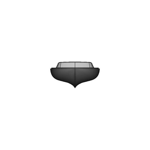 Lofted CAD Model Demonstrating SolidWorks Techniques