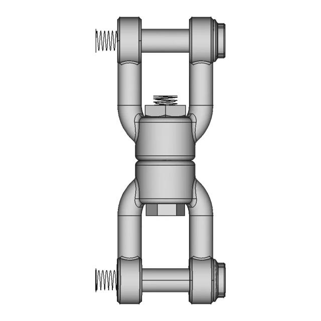 Vertical Shaft with Internal Gear 10mm and 16mm, Steel Grade 04
