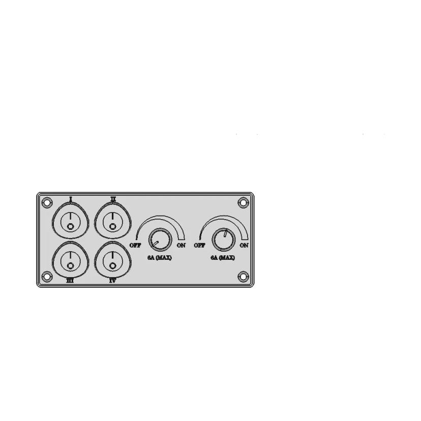 Multi-Function Aluminum Toggle Switch with LED Dimmer for Vehicles