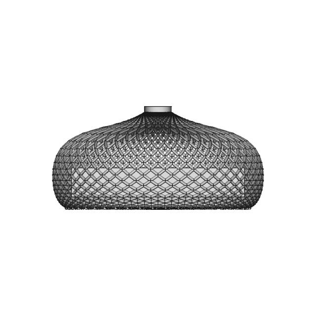 Lifting Net Illustration for Industrial Applications