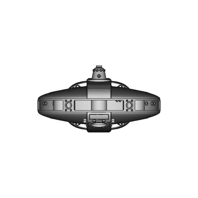Submersible Habitat with Viewing Ports and Manipulator Arms