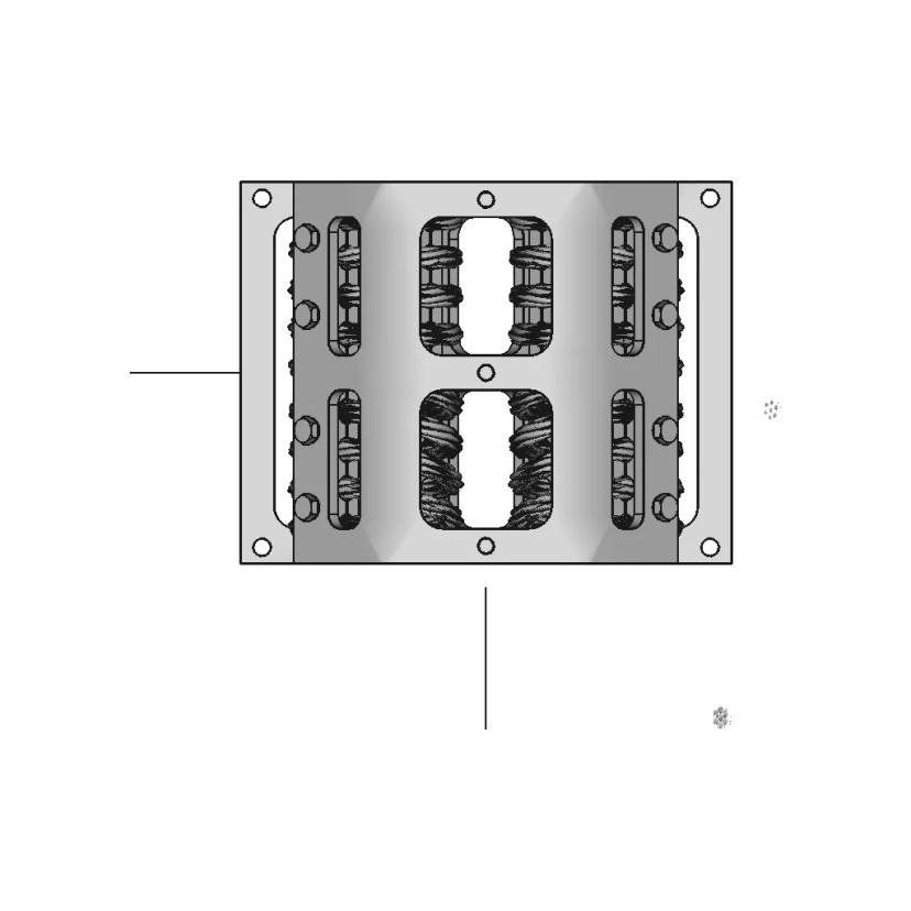 Compact Vibration Isolator with M5 Threads and Wire Rope