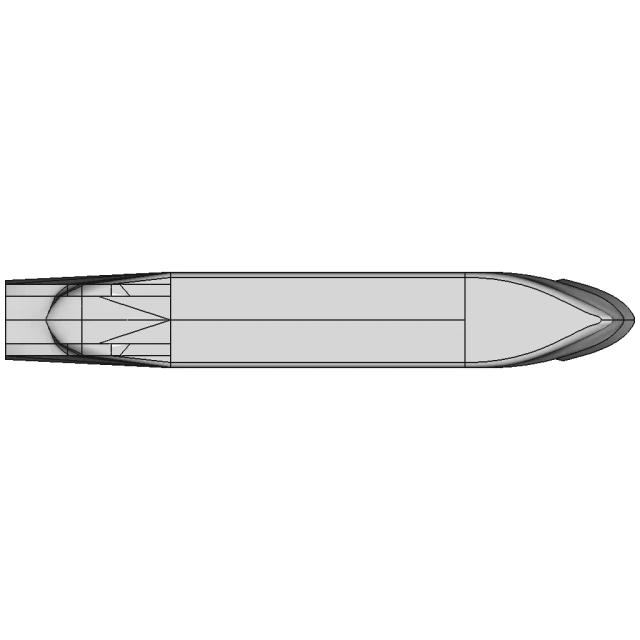 130 Meter Long Oil Tanker Shell Element Model