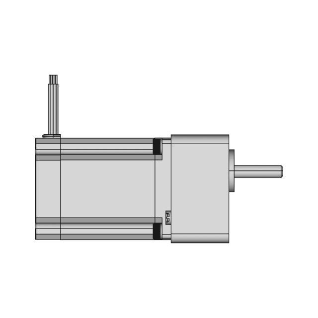 NEMA 23 Stepper Motor with 12.5:1 Gearbox Assembly