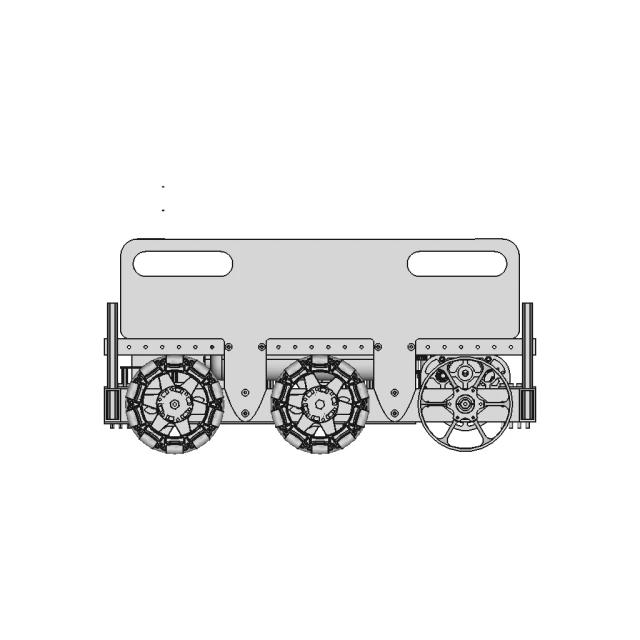 Parametric Drive Base CAD Model for Mechanical Design