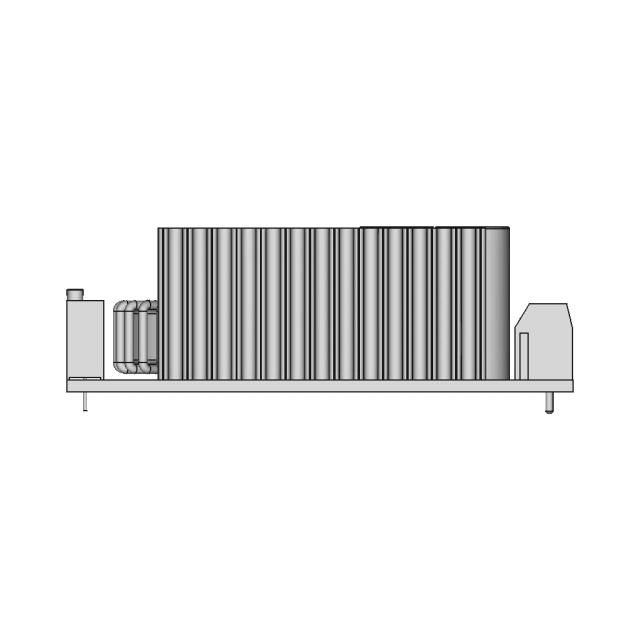 3D Model of DC-DC Step Down Buck Converter 300W 9A