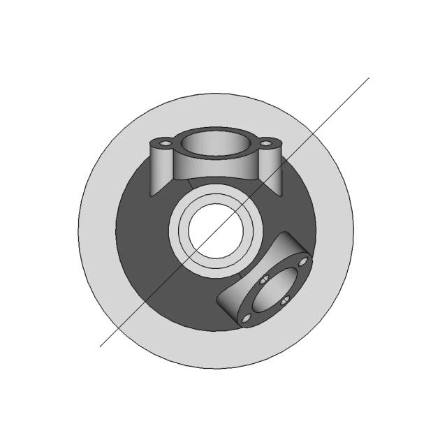 Precision Casting Valve Designed in CAD Software
