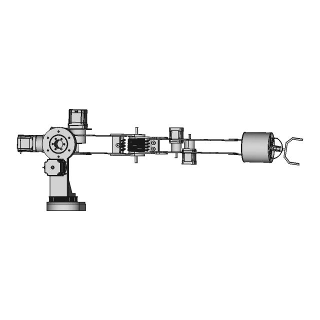 Robotic Arm Cable Drive System for Reduced Inertia in Wrist and Elbow