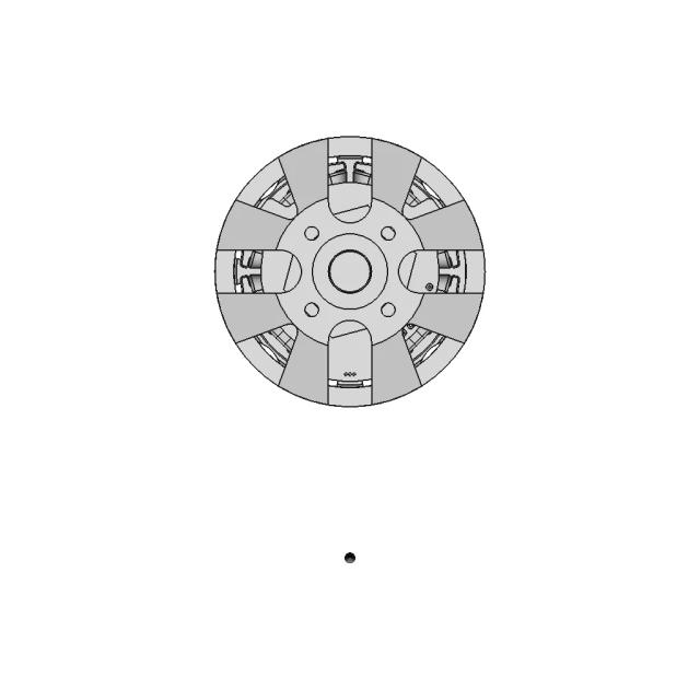 Detailed CAD Model of 5065 Sensored Outrunner Motor by Alien Power System