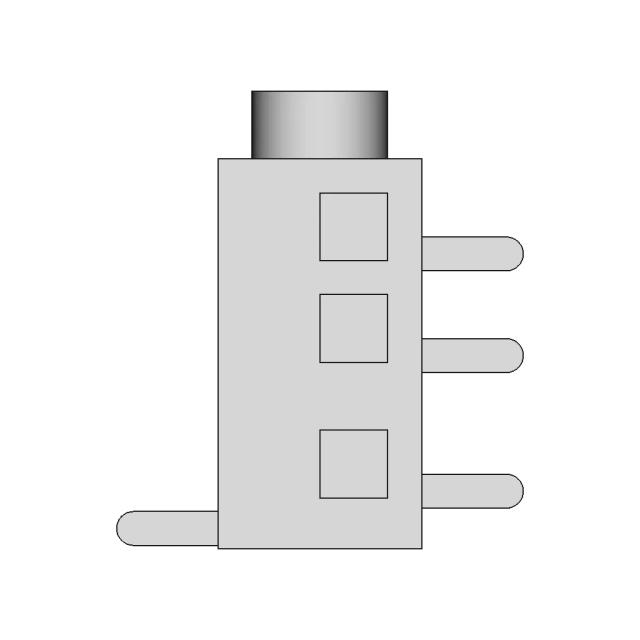 Industrial Mechanical Component CAD Model