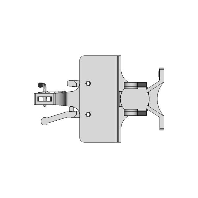 Precision Mechanical Component with Detailed Dimensions