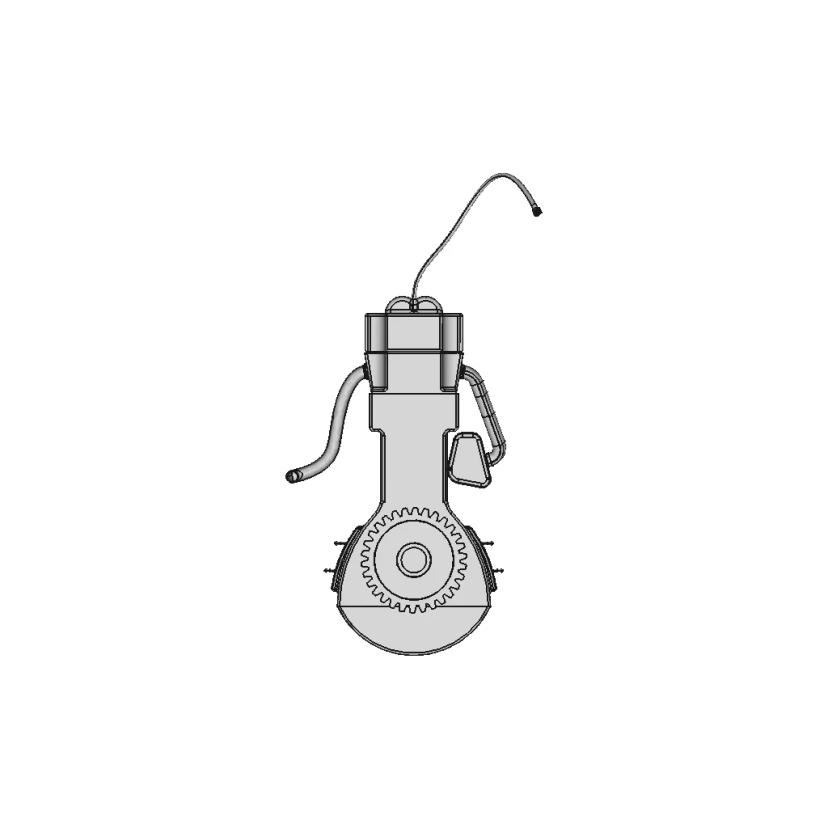 Protective Enclosure for Voltage Sensor with Heat Dissipation Features