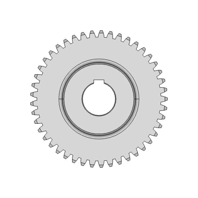 Super Gear M4-45T with 45mm Diameter Shaft