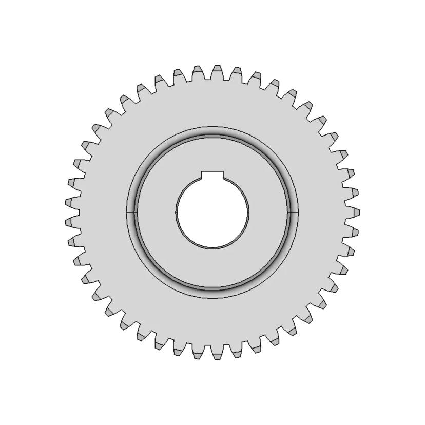 Super Gear M4-45T with 45mm Diameter Shaft