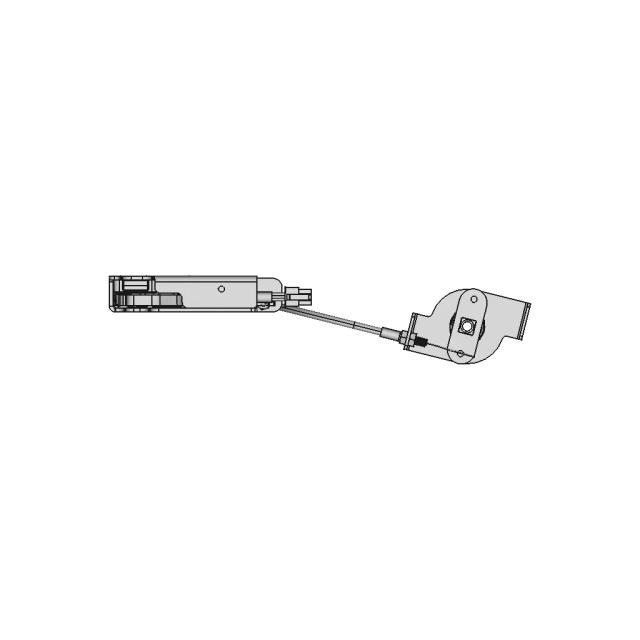 Electronic Metal Cabinet Lock with Emergency Switch Key