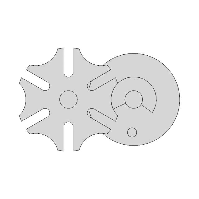 Geneva Wheel Mechanism for Intermittent Rotary Motion