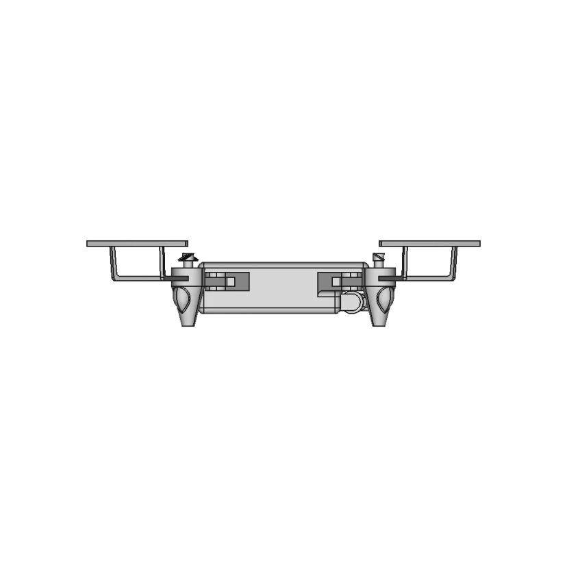 Professional Drone CAD Model for Engineering Applications