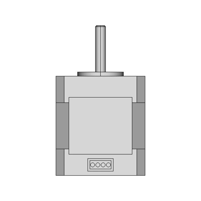 Industrial Mechanical Component CAD Model