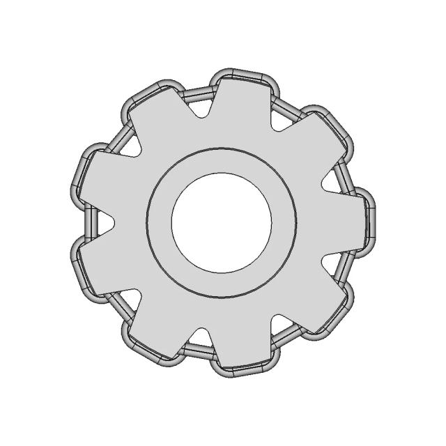 D5 Keyway Component for Mechanical Assemblies