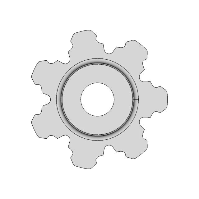 Keyed Shaft Component for Mechanical Assemblies