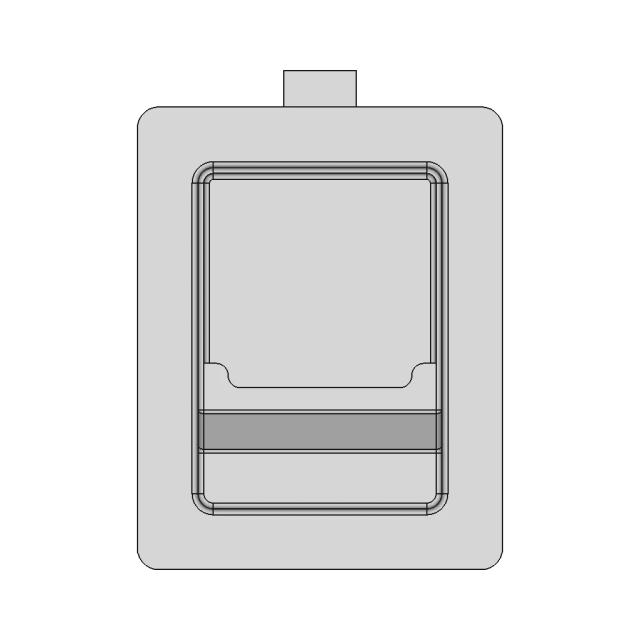 Hardware Paddle Door Latch Component for Industrial Applications