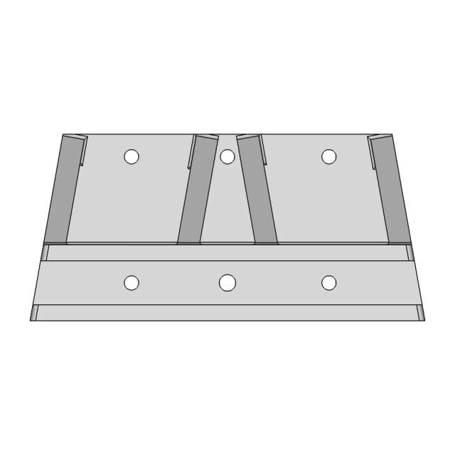 3/8 Tapered Nut Chalk Model for Mechanical Applications