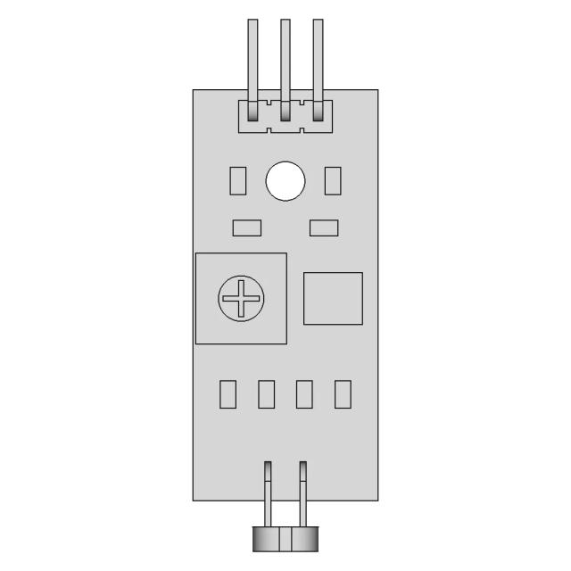 Light Dependent Resistor (LDR) Sensor Model