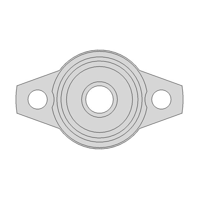Flange Bearing with 10mm Inner Diameter