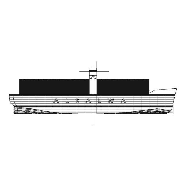Ship Hull Line Drawing and Surface Modeling