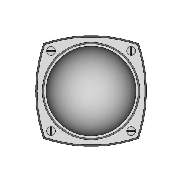 Composite Coupling on a Transmission Shaft with Color Variations