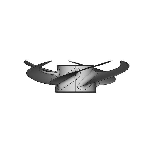 Surrogate Propeller CAD Model for Engineering Applications