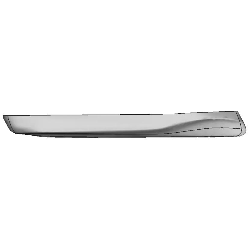 Innovative Ship Hull Design for Enhanced High-Speed Performance