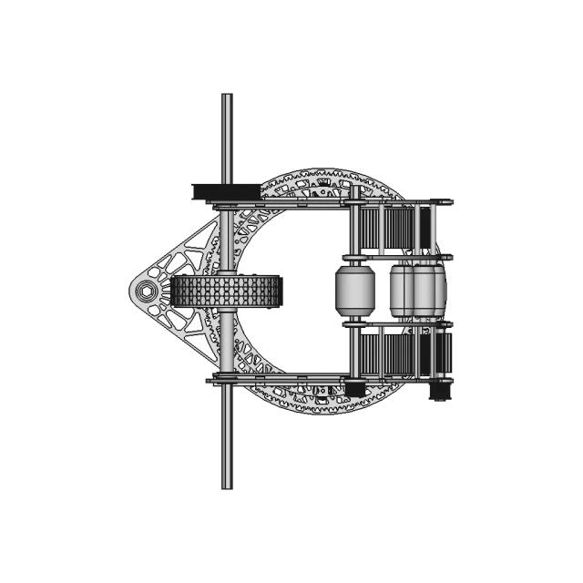 Industrial Mechanical Component CAD Model